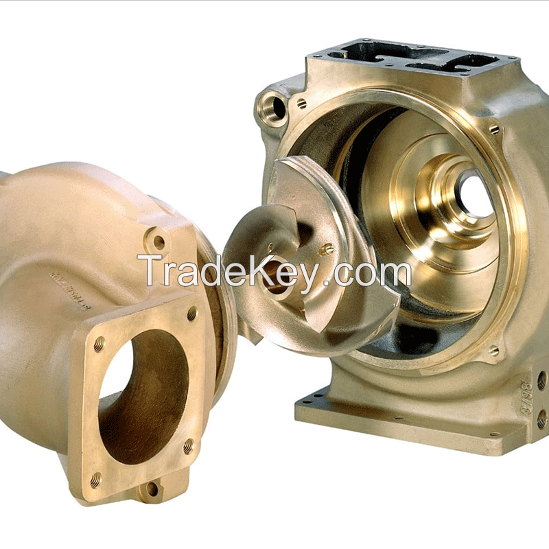 HOT OEM Copper casting services manufacturer metal copper brass die casting product parts