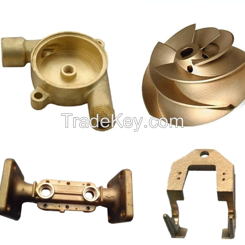 brass casting brass forging part sand  die casting services parts