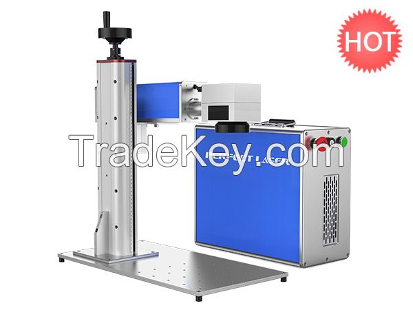 20w 30w 50w 100 Watts Stainless Steel Metal Parts RAYCUS MAX JPT IPG Fiber Laser Marker Etching Engraving Marking Machines Price