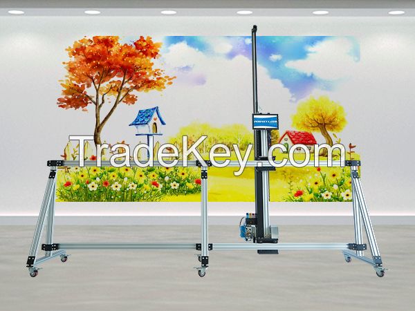 Perfect laser 3d photo professional high resolution vertical wall printing machine quick dry ink and bright