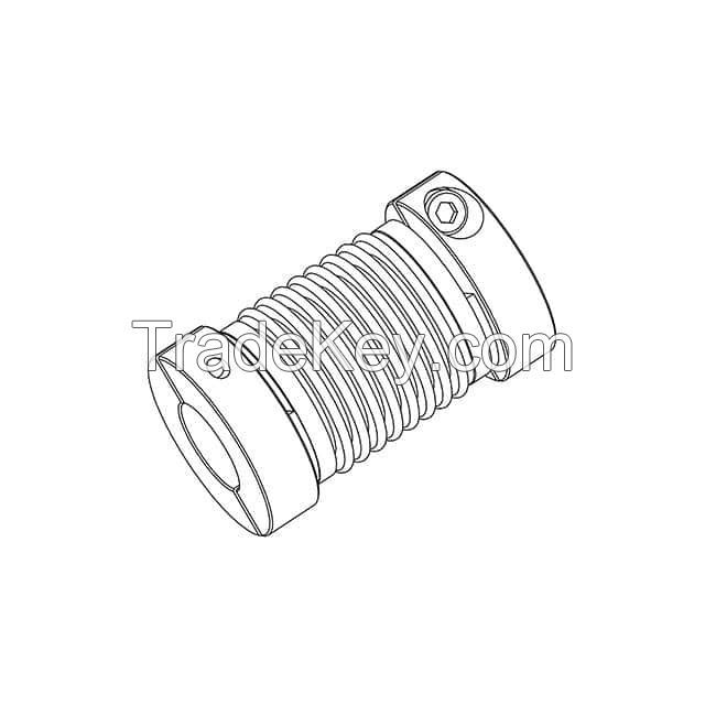 BELLOWS COUPLING 10 MM X 10 MM