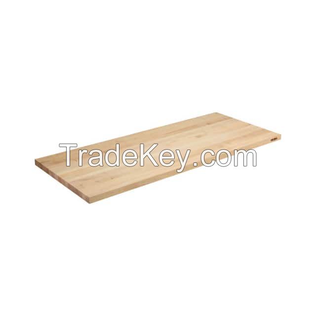 1-3/4" BUTCHER BLOCK MAPLE TOP,
