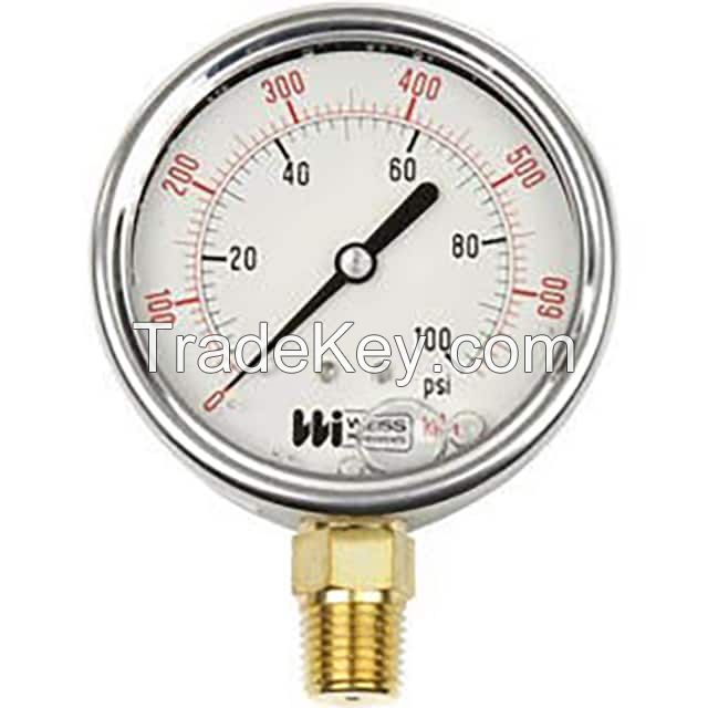 LIQUID FILLED PRESSURE GAUGE, 2