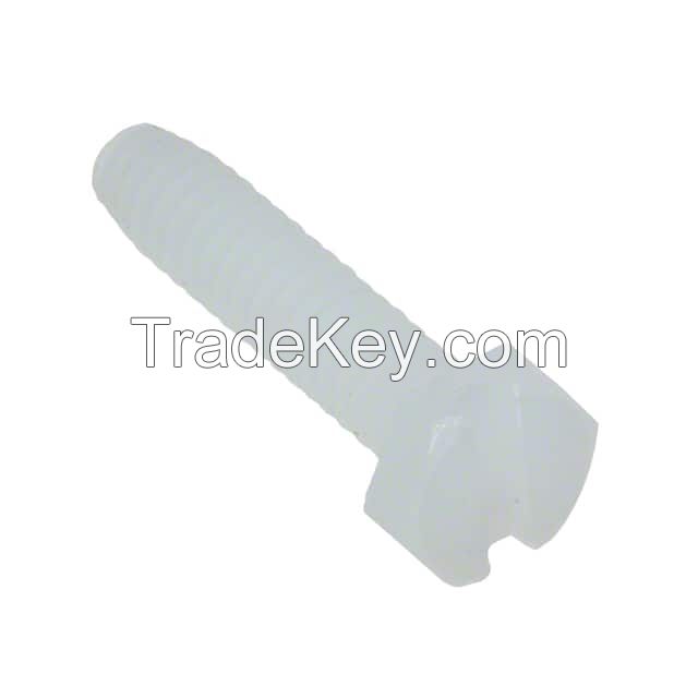 HEX SLOTTED HEAD BOLT, NATURAL,