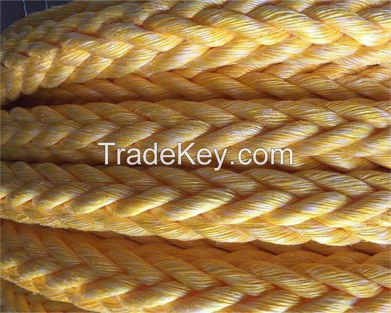 12-Strand Polypropylene Polyester Blend Rope Polypropylene &amp;amp; Polyester Mixed Rope LDMIX-12