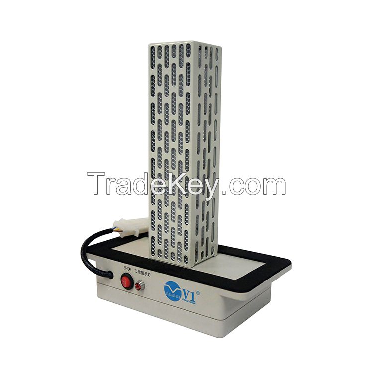 High effieiency in-duct type air purifier for odor removal and air sterilization