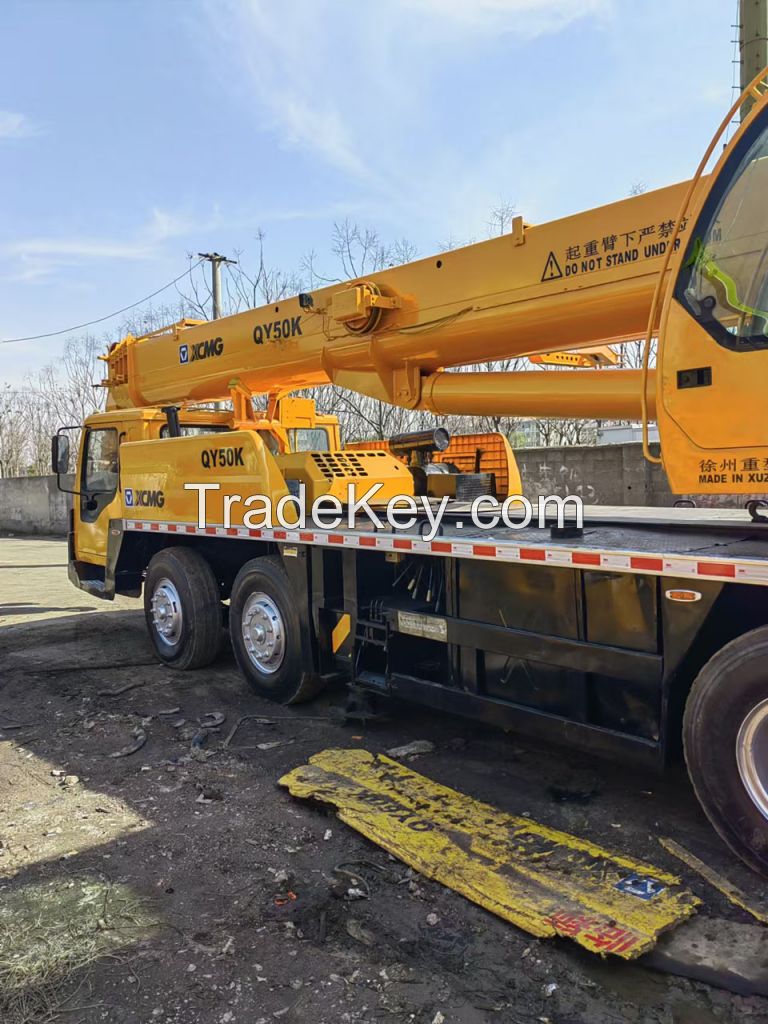 Used Mobile Crane XCMG 50t