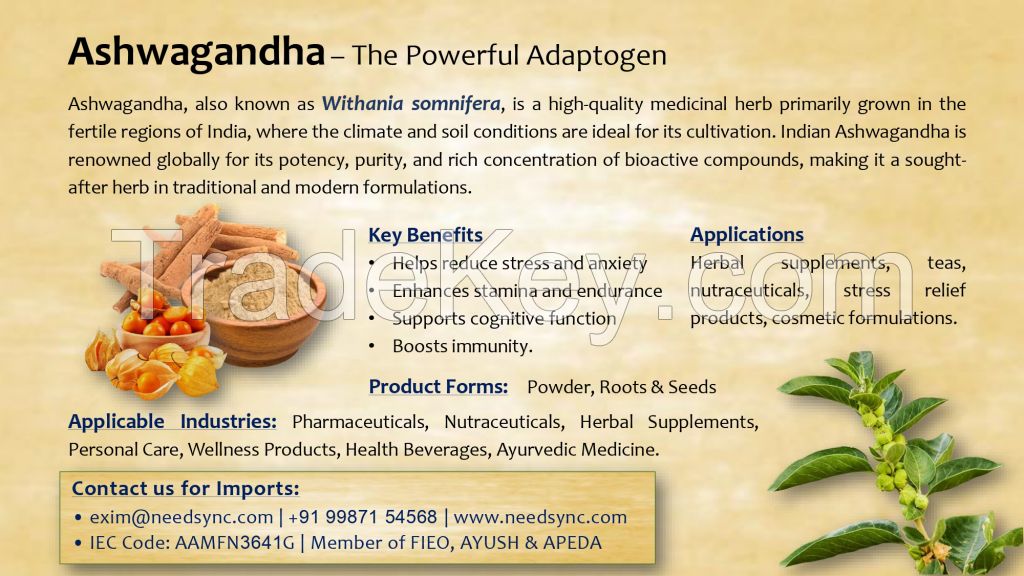 Ashwagandha Powder &amp; Medicine