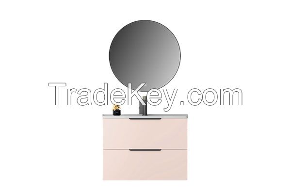 Factory Wholesale Customized Wooden Bathroom Furniture With Simple Style Save Space Plywood Bathroom Wash Basin Cabinet Price KANO-600/KANO-700/KANO-800/KANO-900/KANO-1000