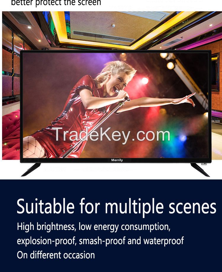 65inch OLED QLED Television 8K Smart Android 14 System UHD DVB T T2 S S2 ATV DTV Flat Screen