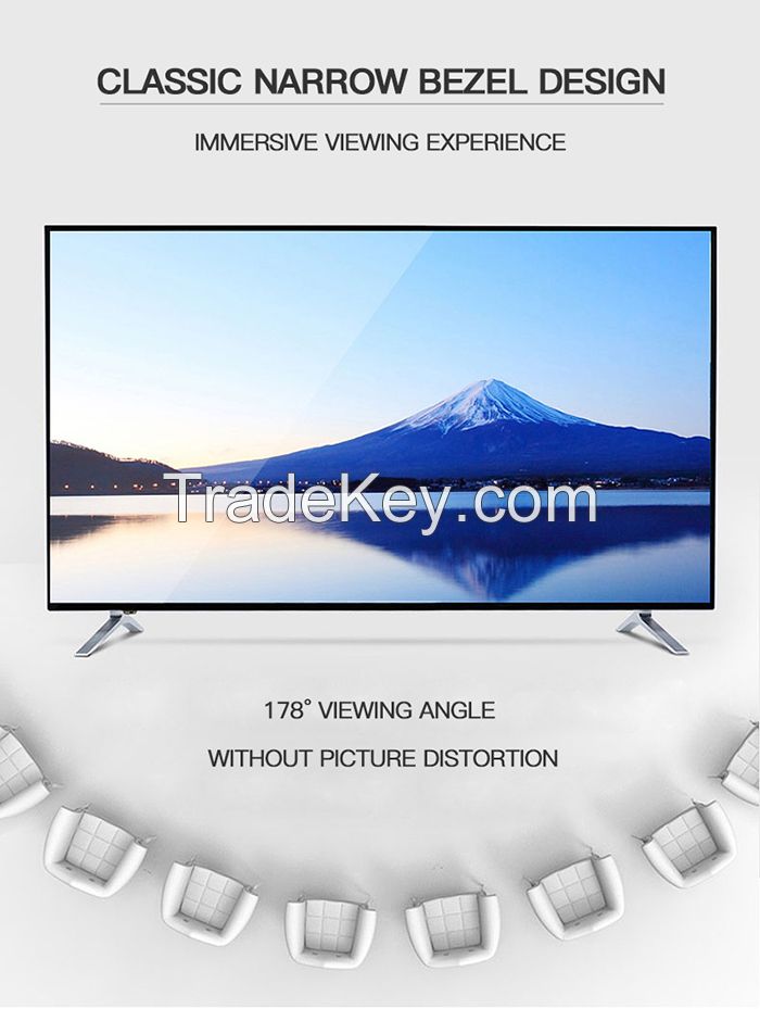 86inch Oem Led Lcd Tv’s 8k Uhd Ultra Definition Android 12/14 System Flat Screen Miracast Netflix Youtube Dvb T2s2