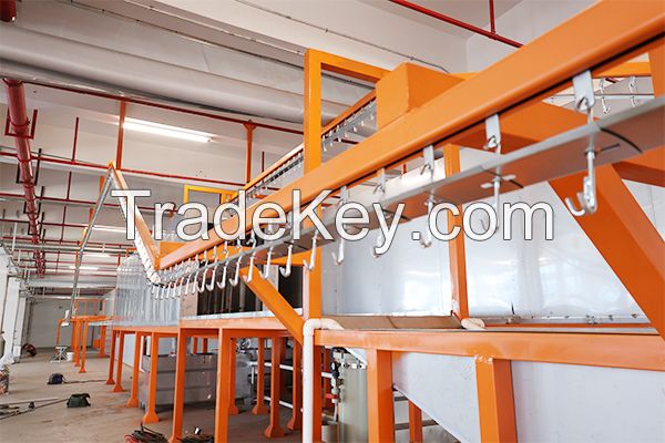 Speaker Electrostatic Coating Line is corrosion-resistant and impact-resistant