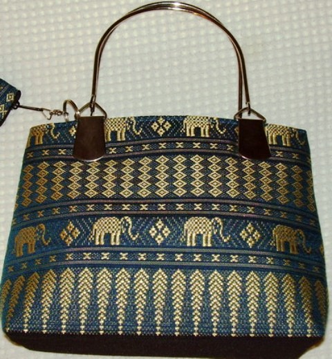 THAI SILK HANDCRAFT HANDBAGS