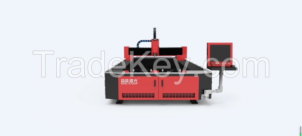 Hot sales GN fiber laser cutting machine with single table 3000x1500mm 3kw t0 40kw laser power