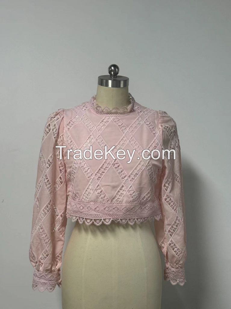 Embroidery Blouses for Girls 