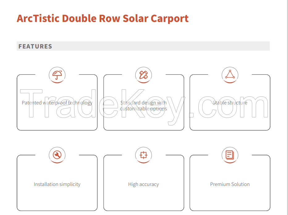 ArcTistic Double Row Solar Carport