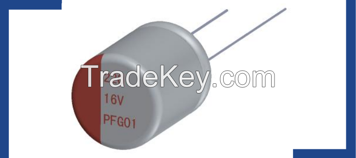 PF series conductive polymer aluminum solid capacitors