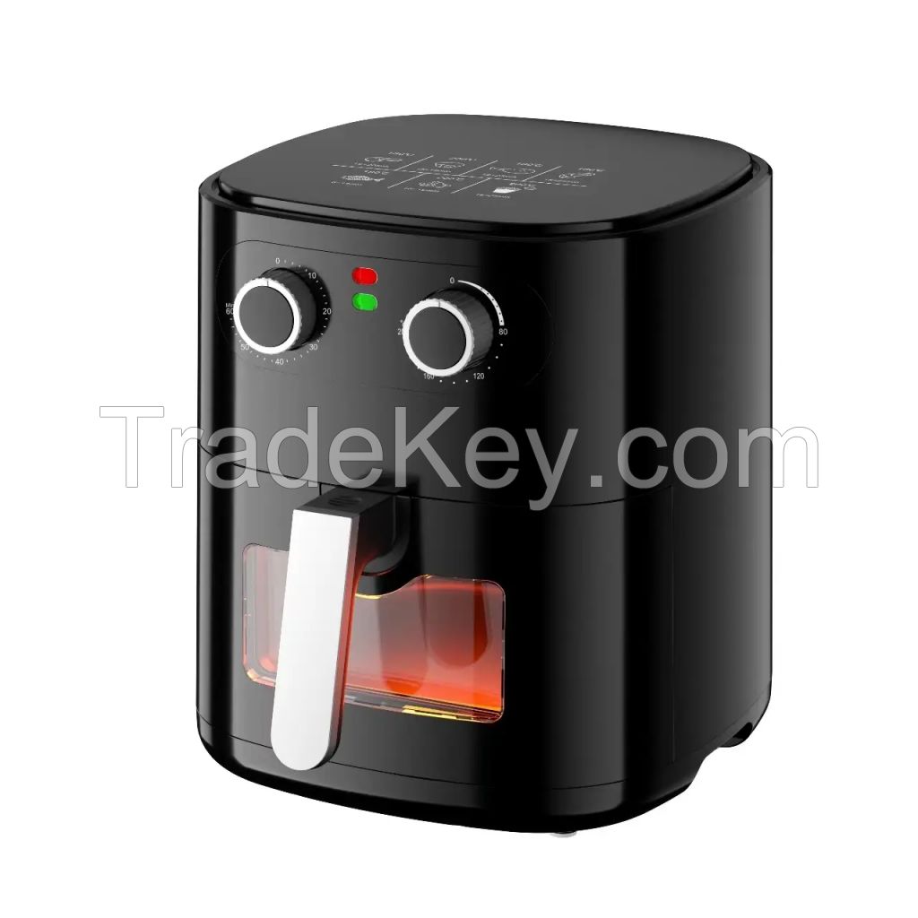 Mechanical Air Fryer 6L with Visible Window