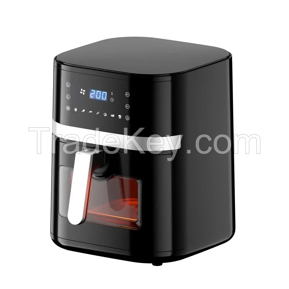 Digital Air Fryer 8L With Visible Window