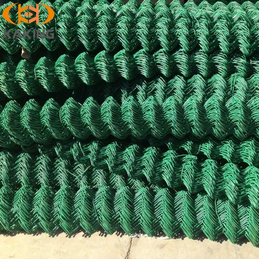 Chain Link Steel Wire Mesh Roll Galvanized and PVC Coated