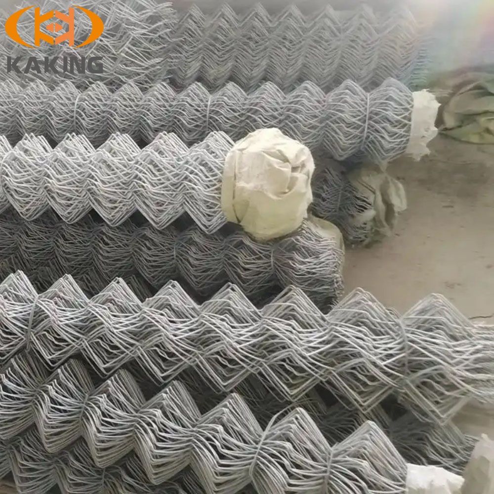 Chain Link Steel Wire Mesh Roll Galvanized and PVC Coated