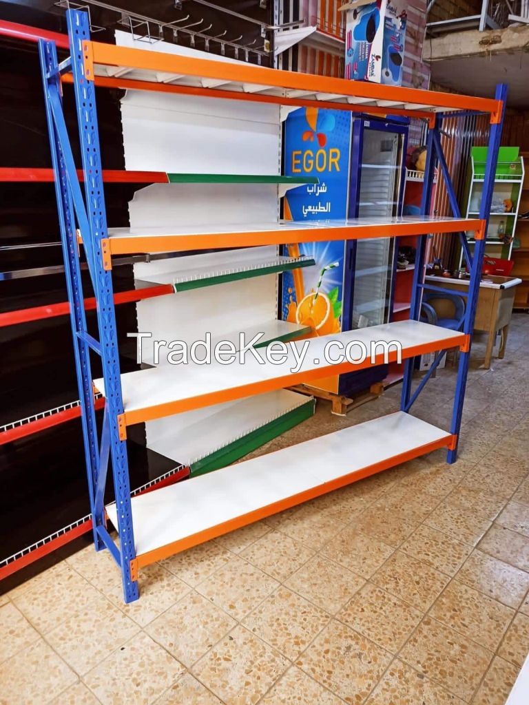 Light Duty Warehouse Storage Rack Shelf Garage Shelves