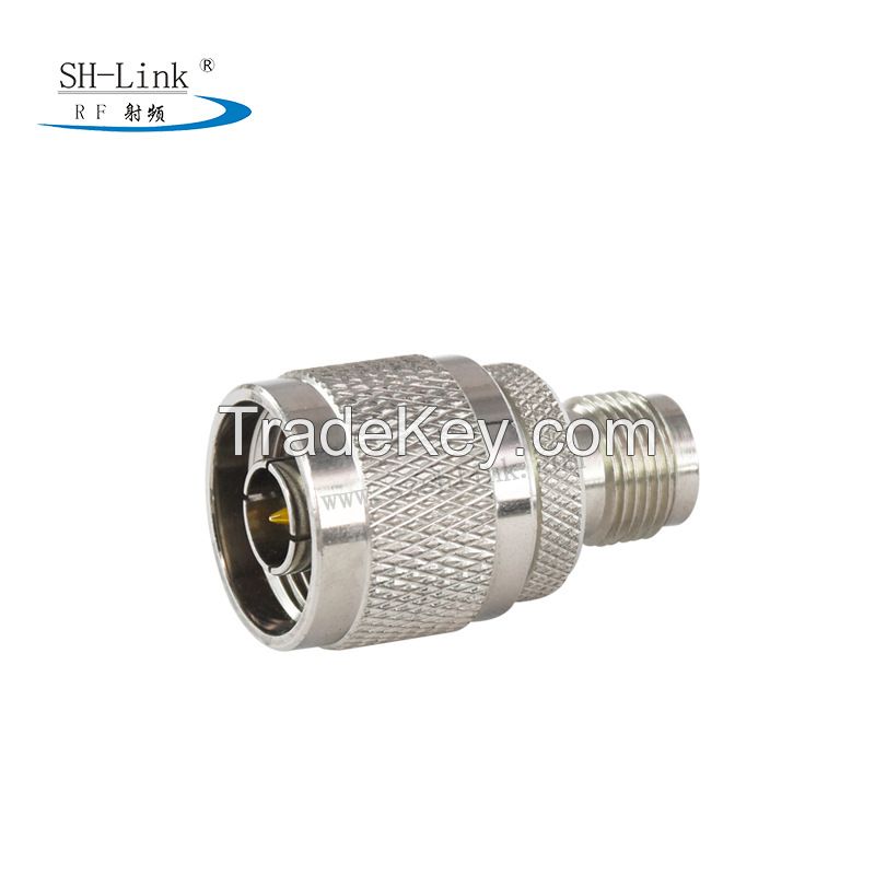 N-type RF connector 50 ohms copper nickel plated