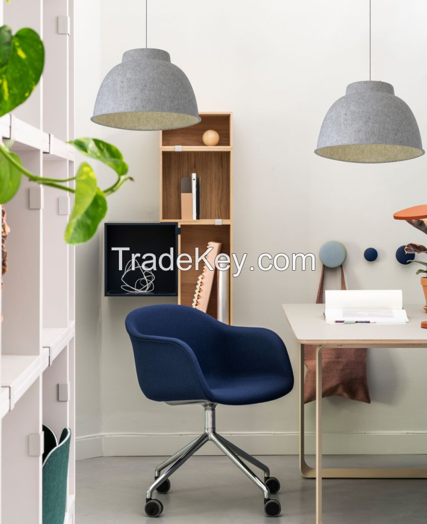 Acoustic Felt Pendant Light Sound Absorbing Fabrice Suspension Lamp PET Felt Chandelier