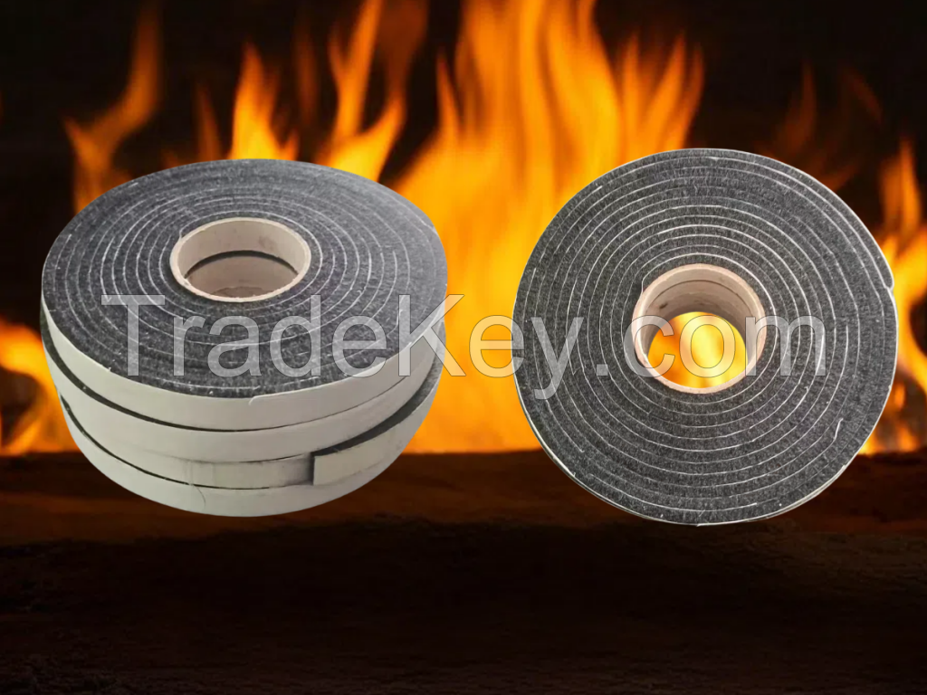 Pre-oxidized fiber fire-retardant mat