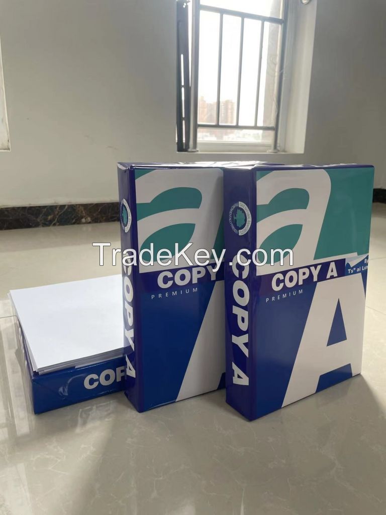A4 Copy Paper 80gsm 75gsm 70gsm Office Photocopy Paper White Bond Printing Hard Paper Wholesale Manufacturer 