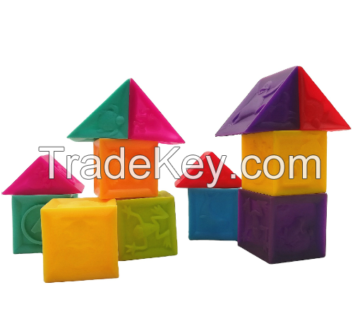 SOFT RUBBER BUILDING BLOCKS