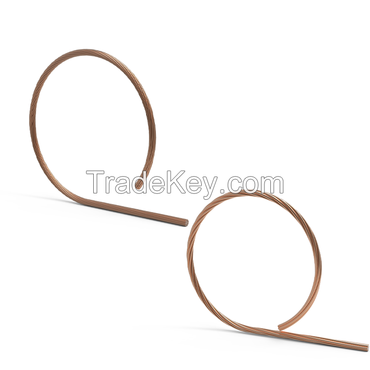 Factory High quality Copper clad steel strand wire with best price for Grounding System