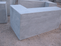 Limestone quoins