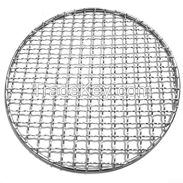 New Design 304 Stainless Steel Woven Wire Mesh Storage Basket For Kitchen Hanging Basket