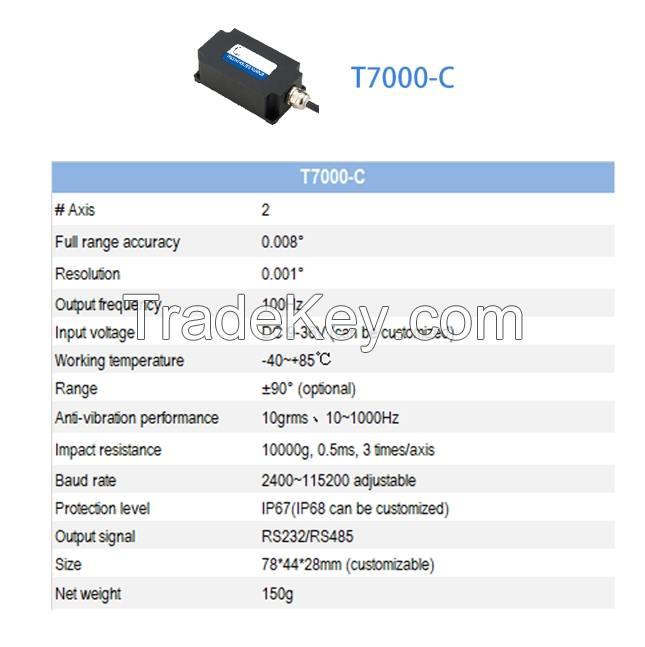 Inclination Sensor | Tilt Sensor | Angle Sensor | MEMS | Accelerometer Based