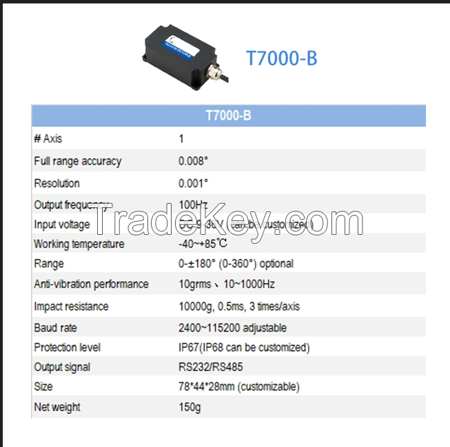 Inclination Sensor | Tilt Sensor | Angle Sensor | MEMS | Accelerometer Based