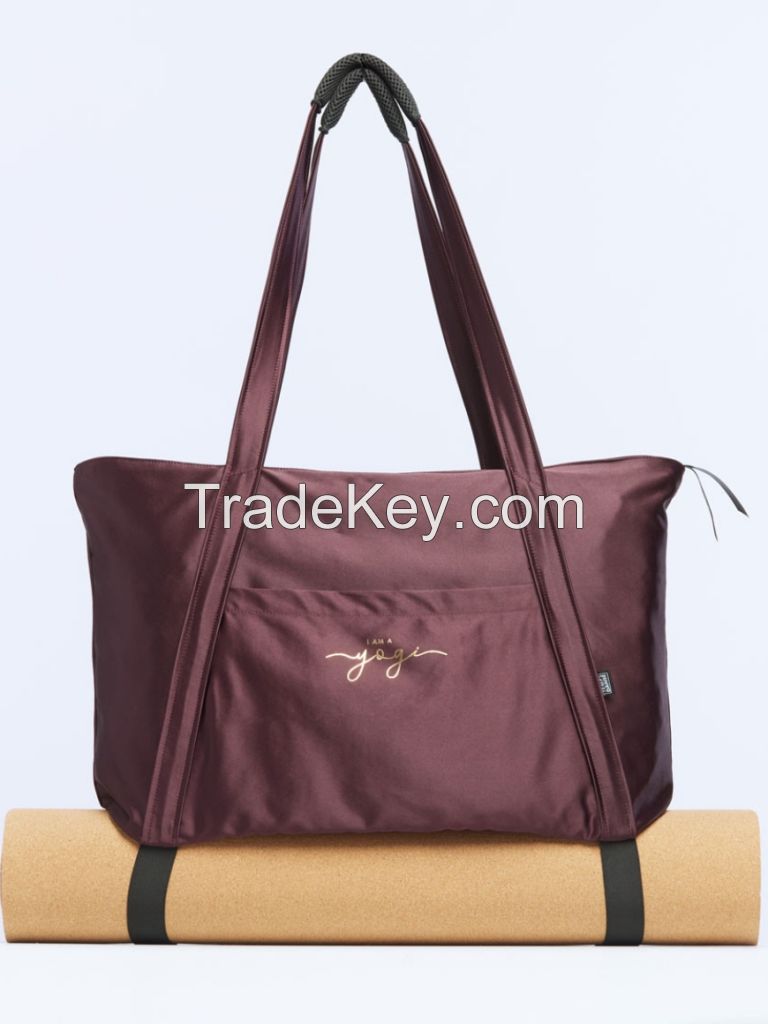 Custom Women's  Lightweight Active and Yoga Tote Bags