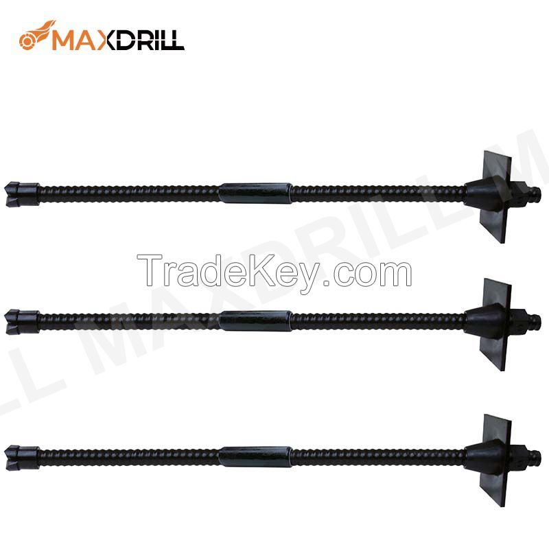 Maxdrill Hot Product R51 Self-Drilling Anchor Bolt Rock Drilling Tools