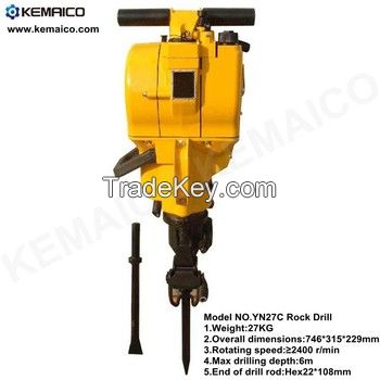 High Performance Mining Machine Yn27c Hand Rock Drill 