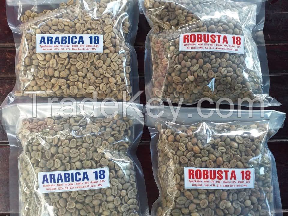 Grade AA Arabica Coffee Beans