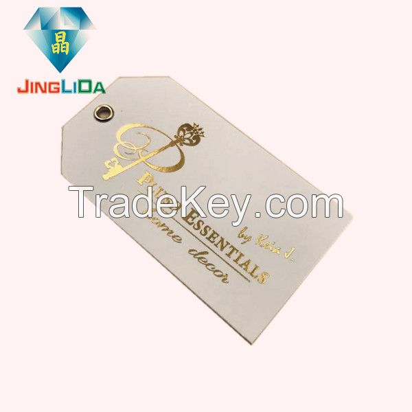 Garment Accessories Manufacturer Custom Woven Label Paper Hang Tag for Clothing