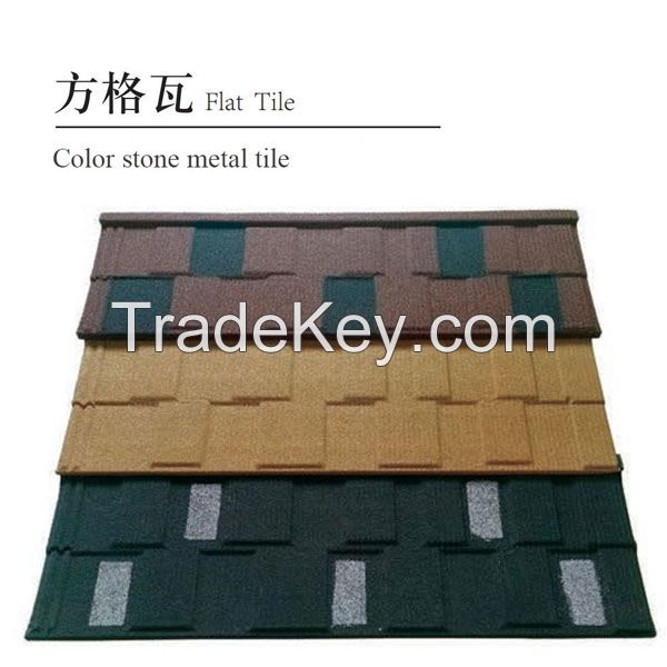 stone coated metal roof tile