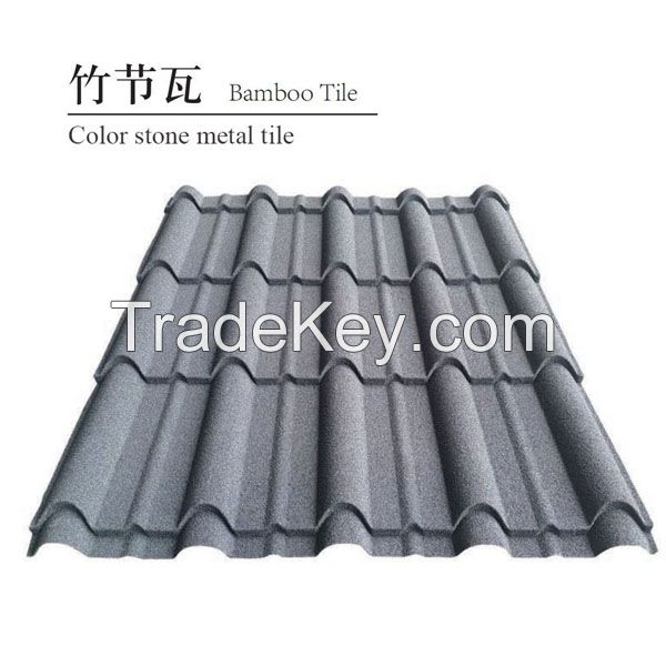 stone coated metal roof tile