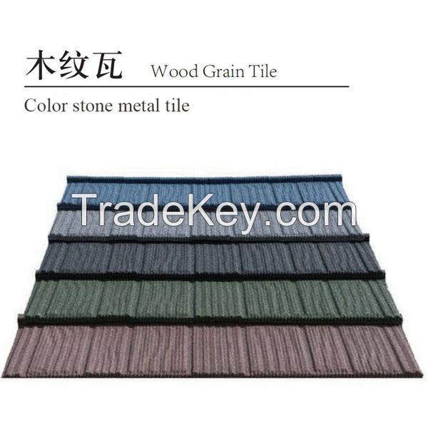 stone coated metal roof tile