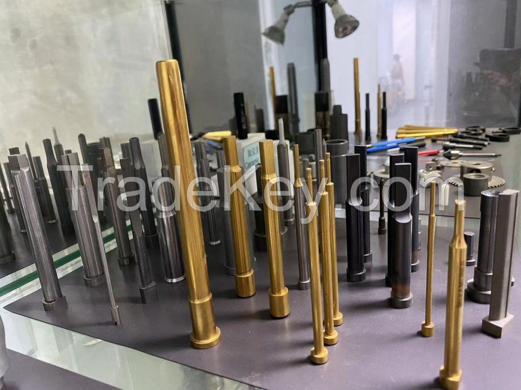 Non-Standard Tungsten Carbide Mould Punchs Pins with Ticn Punch Needle