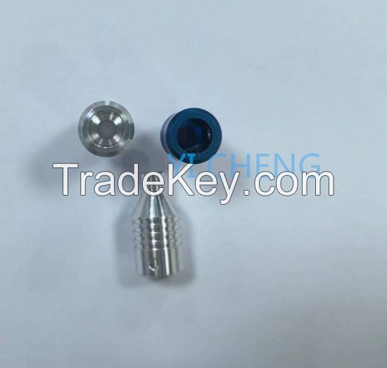 Aluminum Ferrule Aluminium Hydraulic Hose Ferrule Anodize Thread Hose End