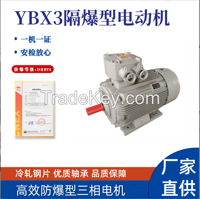 Electric motorsï¼three-phase motors,Flameproof 3-Phase Asynchronous Motor,