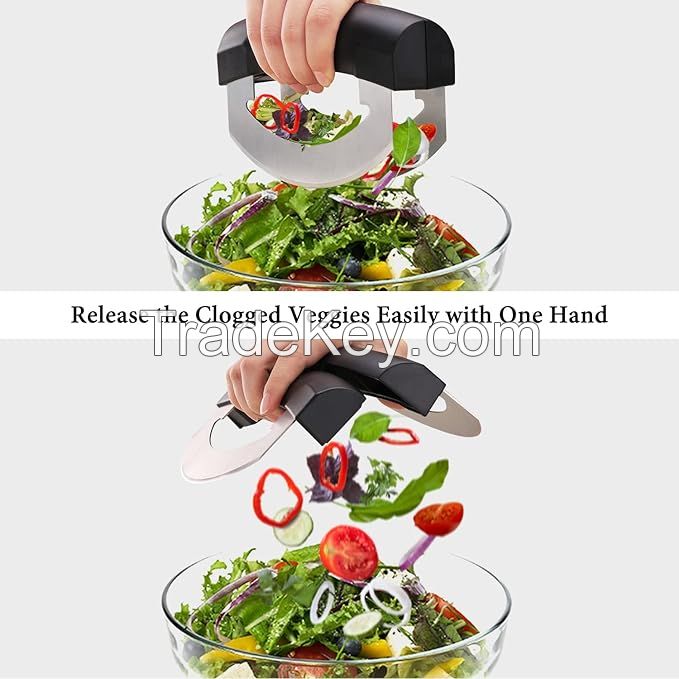 Salad chopper-dual blade