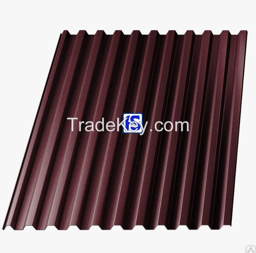 Roofing Sheet Galvanized Steel Iron Corrugated Metal 2mm PPGI Metal Roofing Sheets Prices 0.2mm 0.3mm 0.4mm 0.5mm 0.6mm Mid Hard 1 Ton