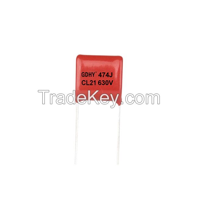 CL21  Metallized Polyester film capacitor 